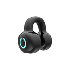 Wireless Bluetooth Earphone Single Ear Bone Conduction Earphone Clip Ear Music Noise Cancelling HD Call Sports Gaming Earphone