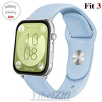 Soft Silicone Band For Huawei Watch FIT 3 Strap smartwatch sport waterproof belt for Huawei Watch fit 2 watchbands Accessories