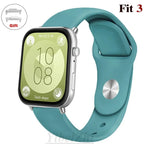 Soft Silicone Band For Huawei Watch FIT 3 Strap smartwatch sport waterproof belt for Huawei Watch fit 2 watchbands Accessories