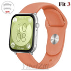 Soft Silicone Band For Huawei Watch FIT 3 Strap smartwatch sport waterproof belt for Huawei Watch fit 2 watchbands Accessories