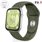Soft Silicone Band For Huawei Watch FIT 3 Strap smartwatch sport waterproof belt for Huawei Watch fit 2 watchbands Accessories