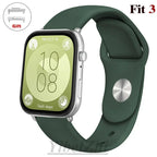 Soft Silicone Band For Huawei Watch FIT 3 Strap smartwatch sport waterproof belt for Huawei Watch fit 2 watchbands Accessories