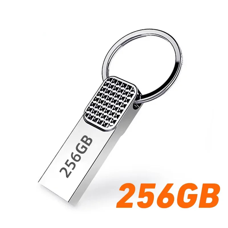 2TB USB Flash Drive Metal USB 3.2 Pen Drive Key 1TB 512GB Type C High Speed Pendrive 128gb Mini Flash Drive For Phone New