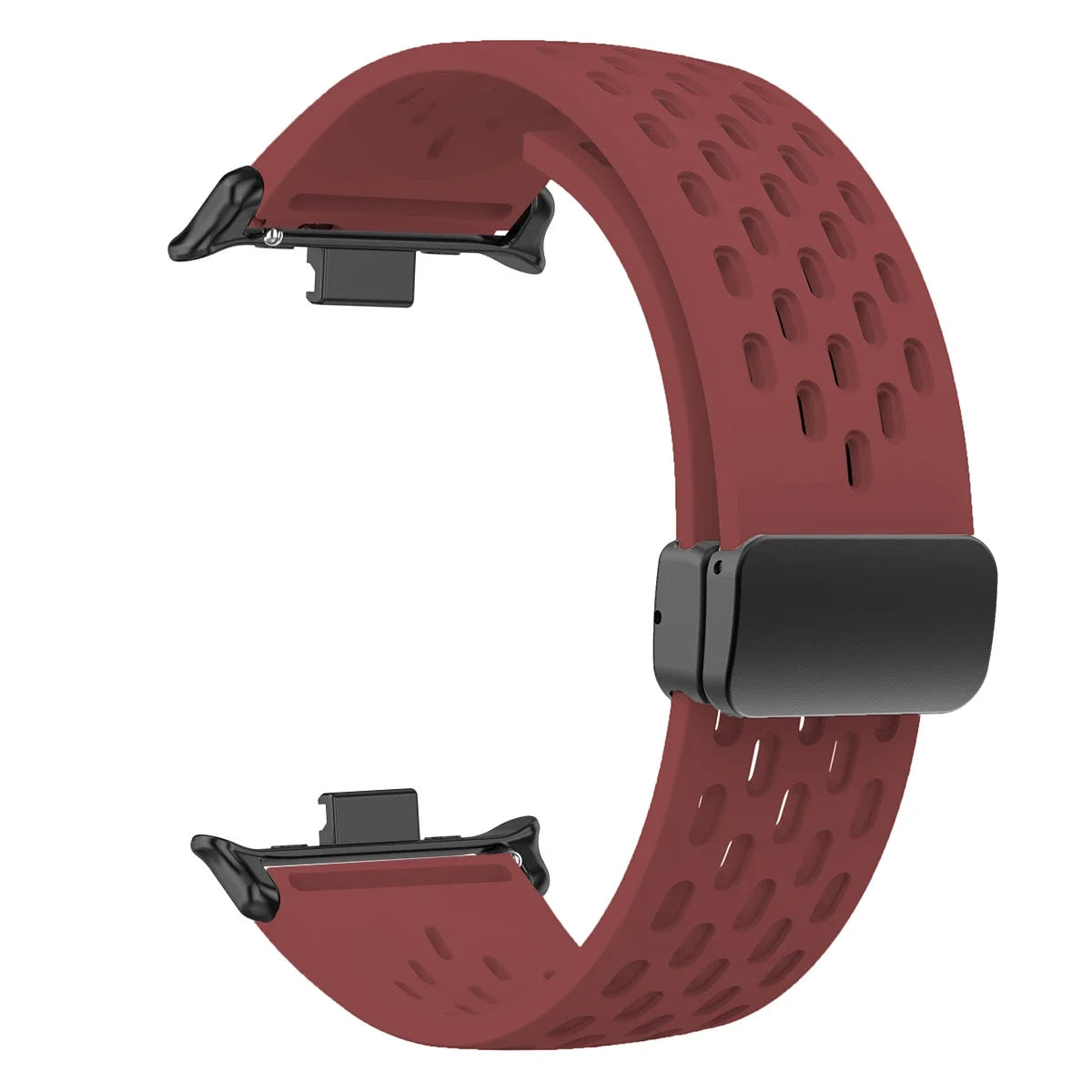 Silicone Strap for Redmi watch 5 4 Magnetic Buckle Sports Band for Mi band 9pro 8pro Correa Breathable Bracelet Accessories