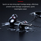 Neckband Headphones Wireless Headsets Bluetooth 5.0 Earphones HiFi Stereo Noise Reduction Earbuds Support TF Playback for Xiaomi