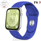 Soft Silicone Band For Huawei Watch FIT 3 Strap smartwatch sport waterproof belt for Huawei Watch fit 2 watchbands Accessories