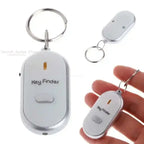 LED Flashlight with Remote Control Sound Key Chain Loss Locator Beep and Flash Sound of Looking for Lost Keys Whistle