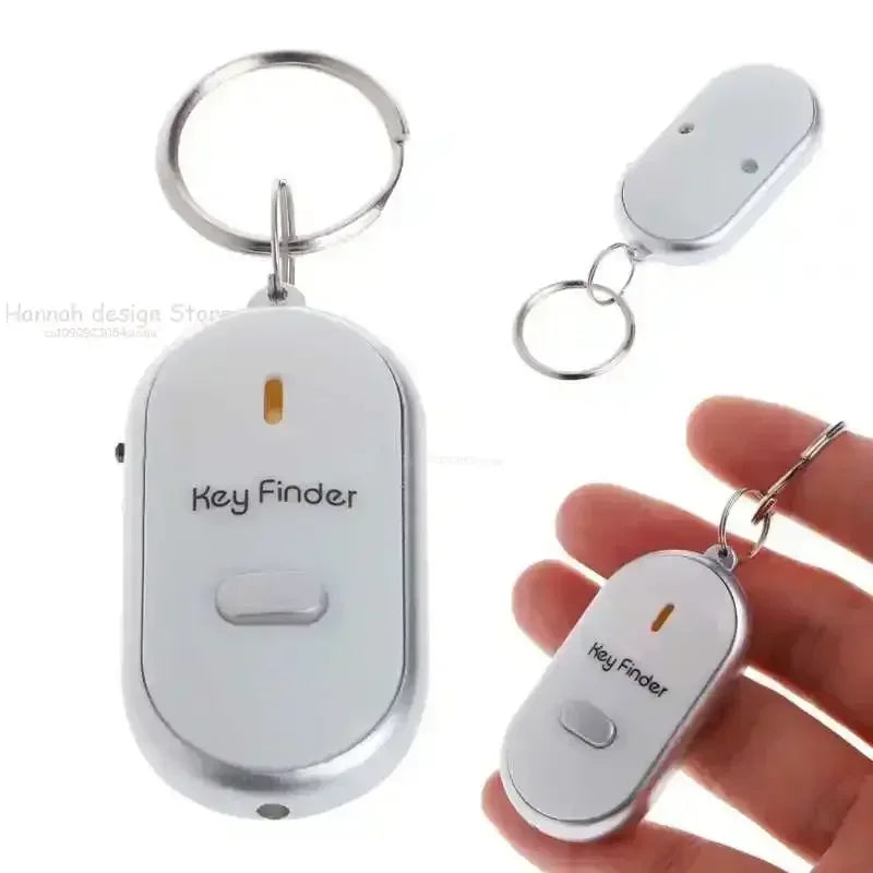 LED Flashlight with Remote Control Sound Key Chain Loss Locator Beep and Flash Sound of Looking for Lost Keys Whistle