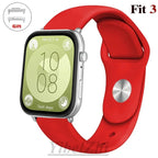 Soft Silicone Band For Huawei Watch FIT 3 Strap smartwatch sport waterproof belt for Huawei Watch fit 2 watchbands Accessories
